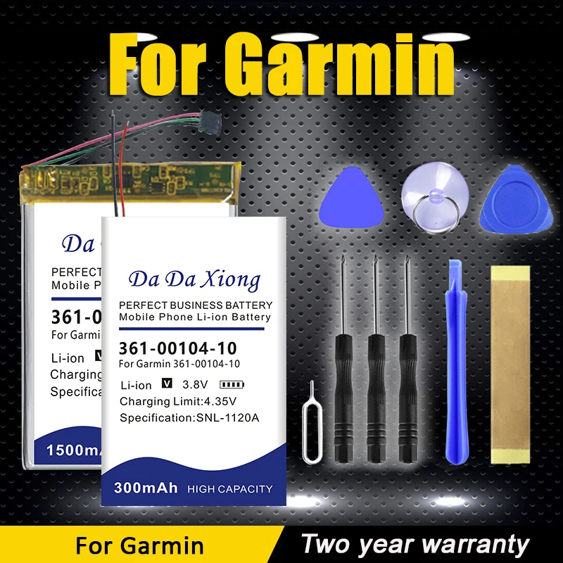 Sostituire La Batteria Per Garmin Varia Pro Edge Dezl Nuvi 530 830 Dc20 Dc30 Tl Rtl510 Dc40 550 70 Pt10 Rtl501 Vivoactive 760Lmt 2757