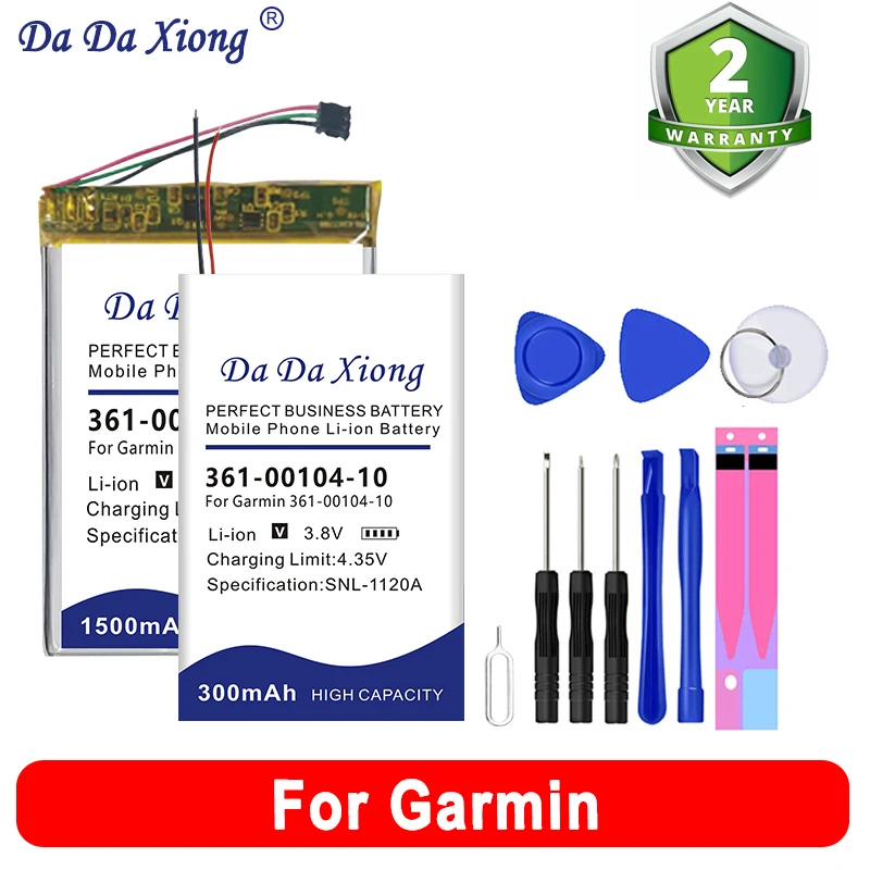 Sostituire La Batteria Per Garmin Varia Pro Edge Dezl Nuvi 530 830 Dc20 Dc40 550 Dc30 Tl 70 Rtl510 Pt10 Rtl501 Vivoactive 760Lmt 2757