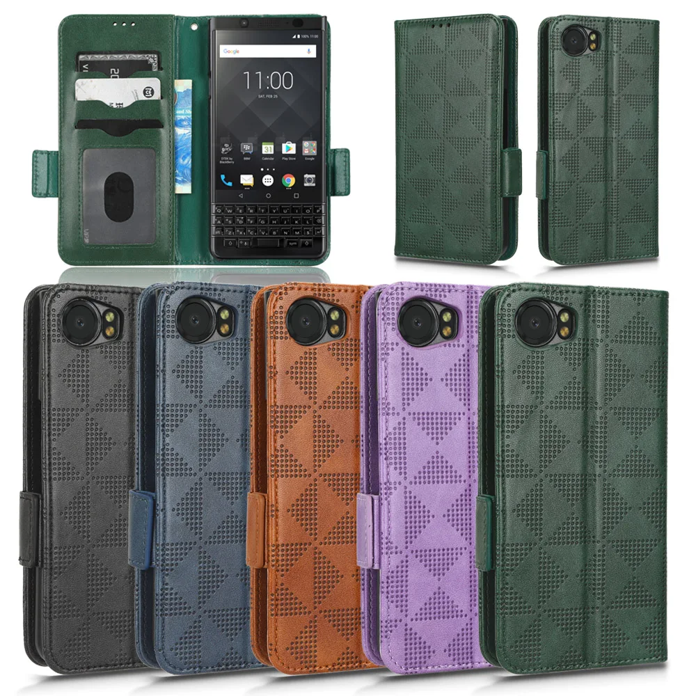 Per Blackberry Keyone Case 4.5 Pollici Luxury Flip Pu Leather Wallet Custodia Ad Adsorbimento Magnetico Per Blackberry Keyone Phone Case