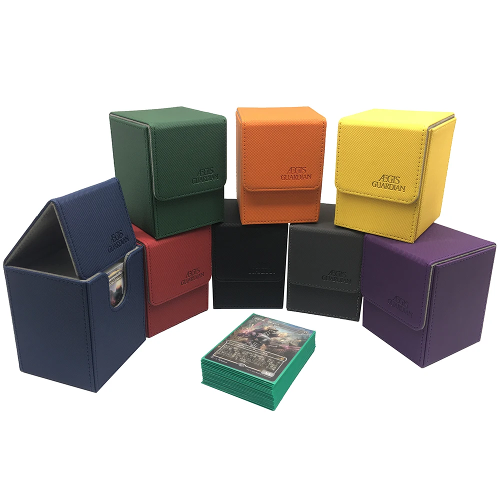Aegis Guardian Top Loading Card Case Deck Box Mtg Yugioh Tcg Leganti: 100 +