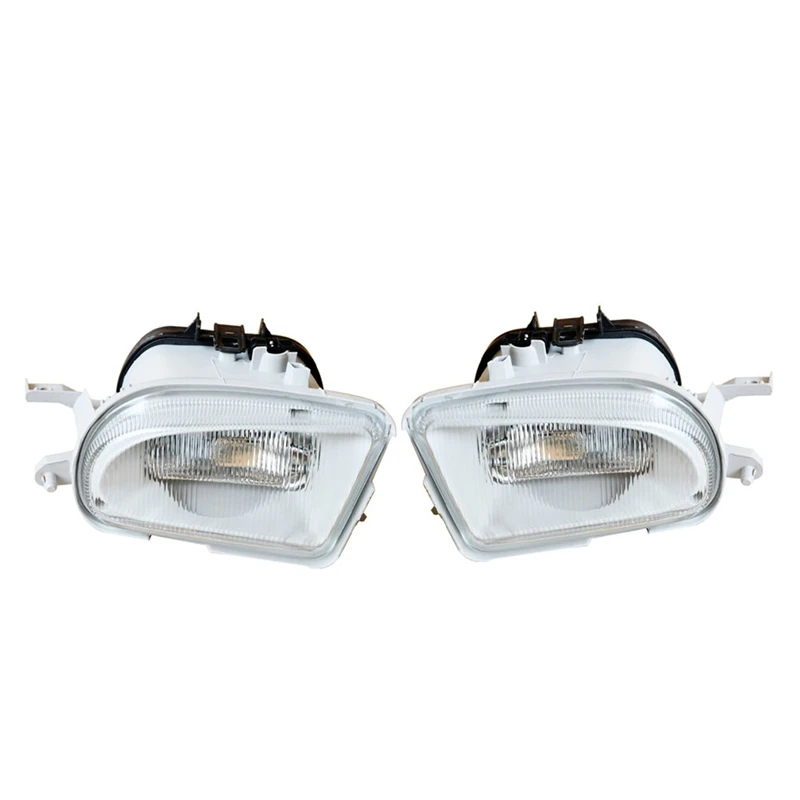 2Pcs Car Front Fog Light Fog Lamp For Mercedes-Benz W210 E200 E220 E240 E280 E300 1708200156 1708200256