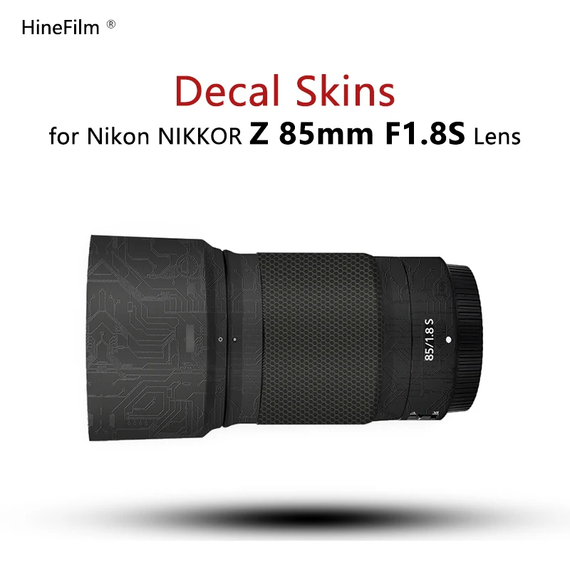 Nikkor 85 1.8 Lente Premium Decal Skin Per Nikon Nikkor Z 85Mm F/1.8 S Protezione Dell'Obiettivo Wrap Cover Sticker 3M Premium Avvolge Custodie