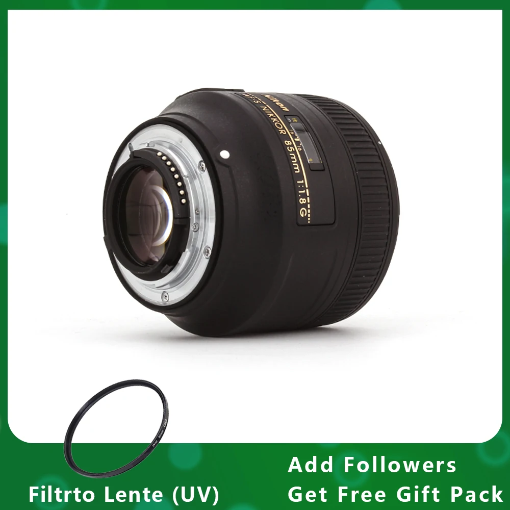 Obiettivo Nikon Af-S Nikkor 85Mm F/1.8G Per Fotocamere Reflex Nikon