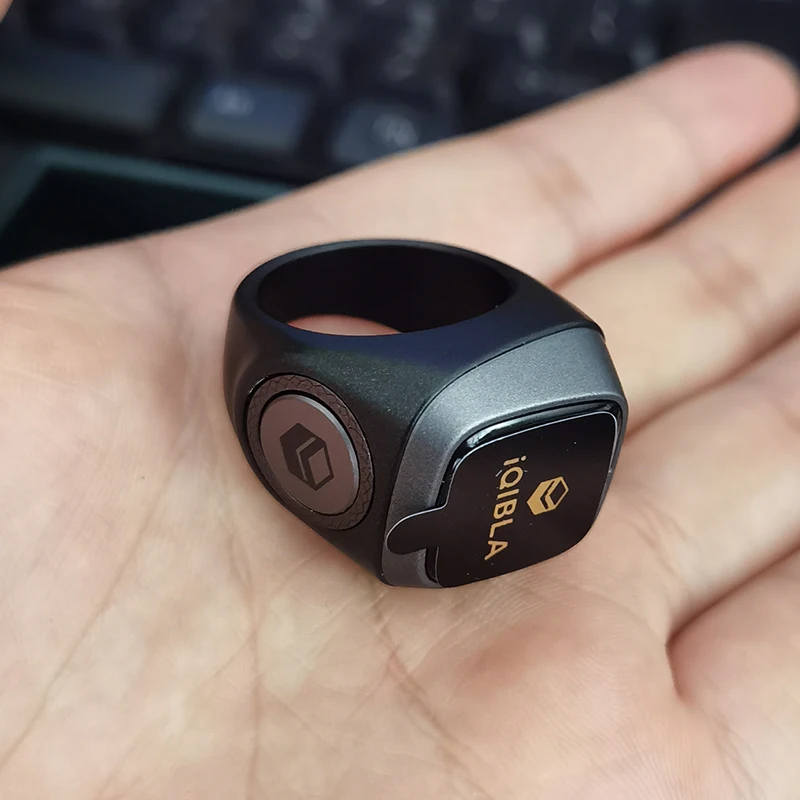 Smart Tasbih Tally Counter Ring Per Musulmani Zikr Digital Tasbeeh 5 Tempo Di Preghiera