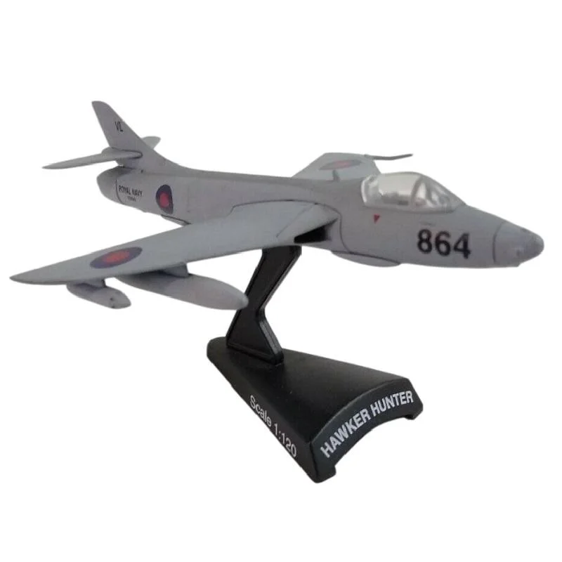 Del Prado, Hawker Hunter, Scala 1:120, Royal Air Force Uk, Fighter Jet Collection Action Fighter Aircraft, Miniature Diecast, Realizzato Da Ixo, Confe