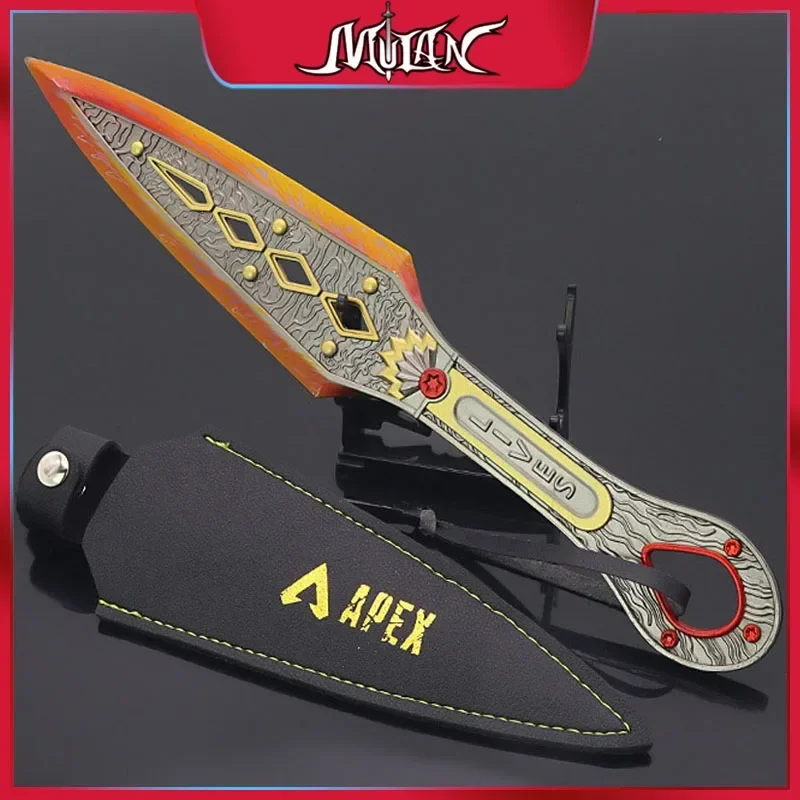 Apex Hero Game Periferiche Evil Spirit Heirloom Hope Dawn Bitter Uncut Safe Alloy Model 30Cm Portachiavi Portachiavi Cosplay Toy For Kid