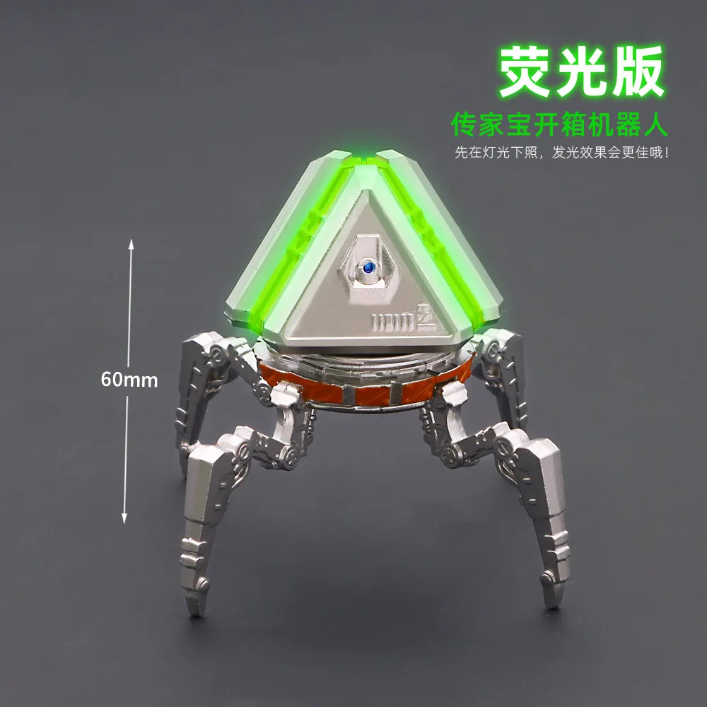 Apex Legends Loot Tick Replica Decorazione Mini Gioco Mystery Package Apex Heirloom Spade Knife Toys Luminoso Per Regalo Per Bambini