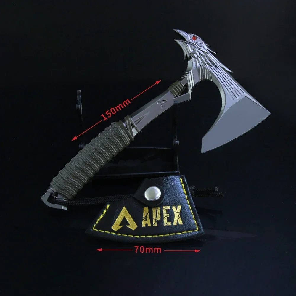 Apex Legends Arma Heirloom Bloodhound 15Cm Raven Bite Metal Model Game Samurai Swords Collezioni Anime Toys Knife Boys Gifts