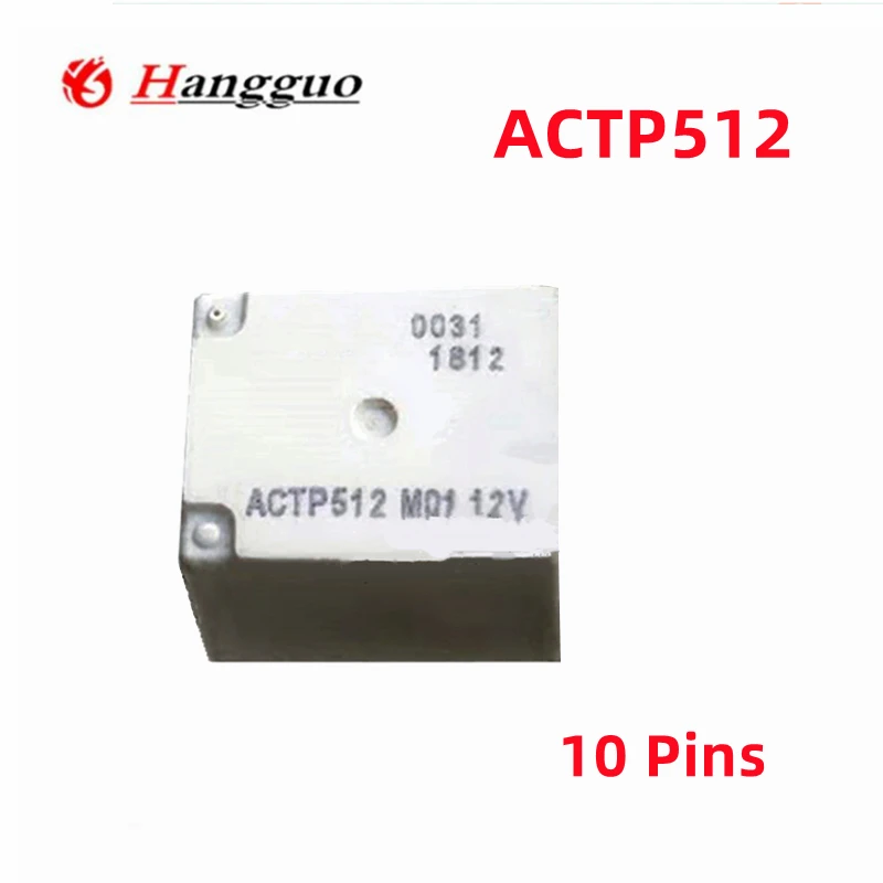 5 Pz Act512 Actp512 Relè 10 Pin Per Bmw 5 Serial F18 Classic Footwell Module (Frm) Alzacristalli J518 A6L Steer Els