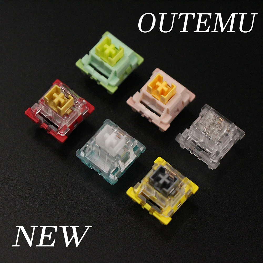 Outemu Switch Interruttore Tastiera Meccanica 3Pin Silent Clicky Linear Tattile Simile Holy Panda Switch Lube Rgb Gaming Mx Switch