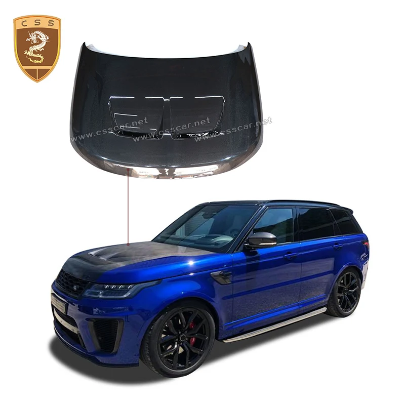Cofano Motore In Vera Fibra Di Carbonio Per Range Rover Sport 2014-2019 Carbon Enigne Cover Per Range Rover Sport Engine Bonnet