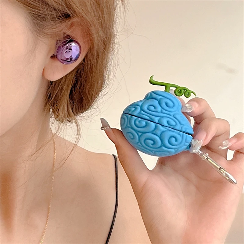 Cute New Devil Fruit Auricolari In Silicone Cover Per Samsung Galaxy Buds 2 Pro Custodia Per Auricolari Bluetooth Per Galaxy Buds Live/Buds Pro