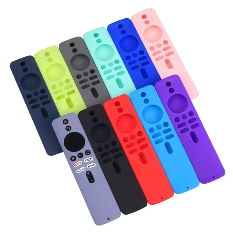 Antiurto Morbido Per Mi Tv Stick Silicone Delicato Sulla Pelle Per Xiaomi Mi Box S/4X Tv Stick Custodia Protettiva Per Telecomando