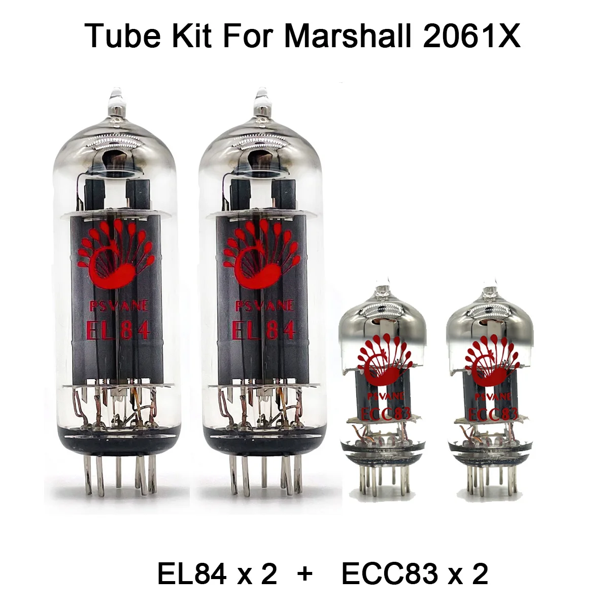 Kit Tubo Valvola Per Marshall 2061X Amplificatore Tubo Per Chitarra 2 Pz El84 1Pc Ecc83 Tubi Di Alimentazione Tubo A Vuoto Audio Chitarra Amp Cabinet