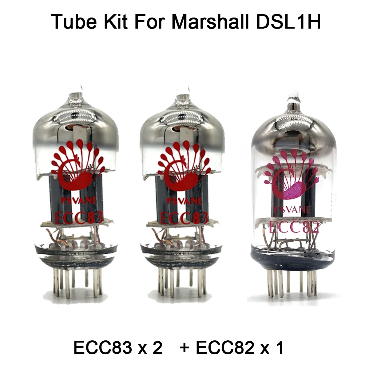 Kit Tubo Valvola Per Marshall Dsl1H Amplificatore Per Chitarra Amplificatore Per Tubo Psvane Ecc83 Bilanciato Ecc83 1Pc Ecc82 Audio Power Amp Tubo A V