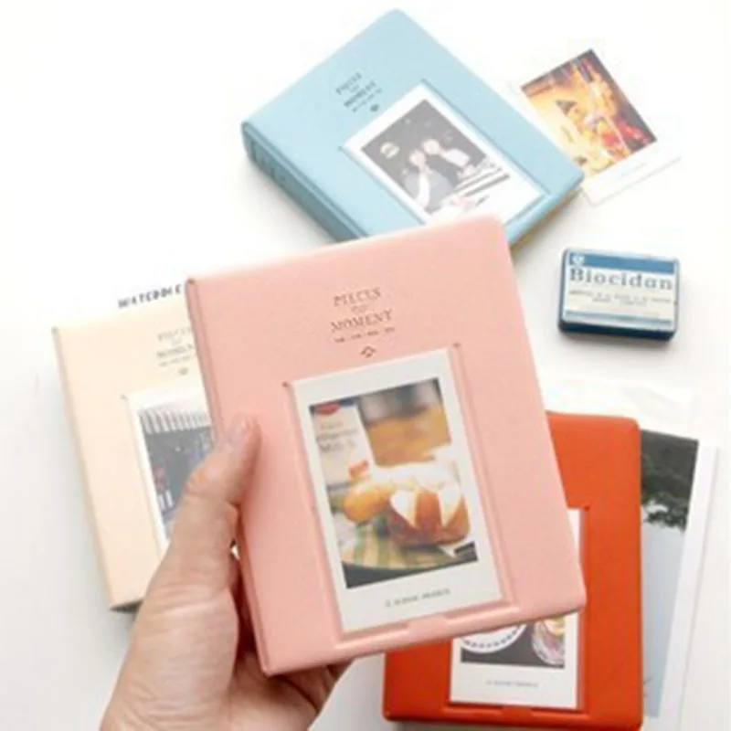 64 Tasche Polaroid Album Fotografici Mini Custodia Per Foto Istantanea Per Fuji Film Instax Mini Film Corea Instax Album Fotografia