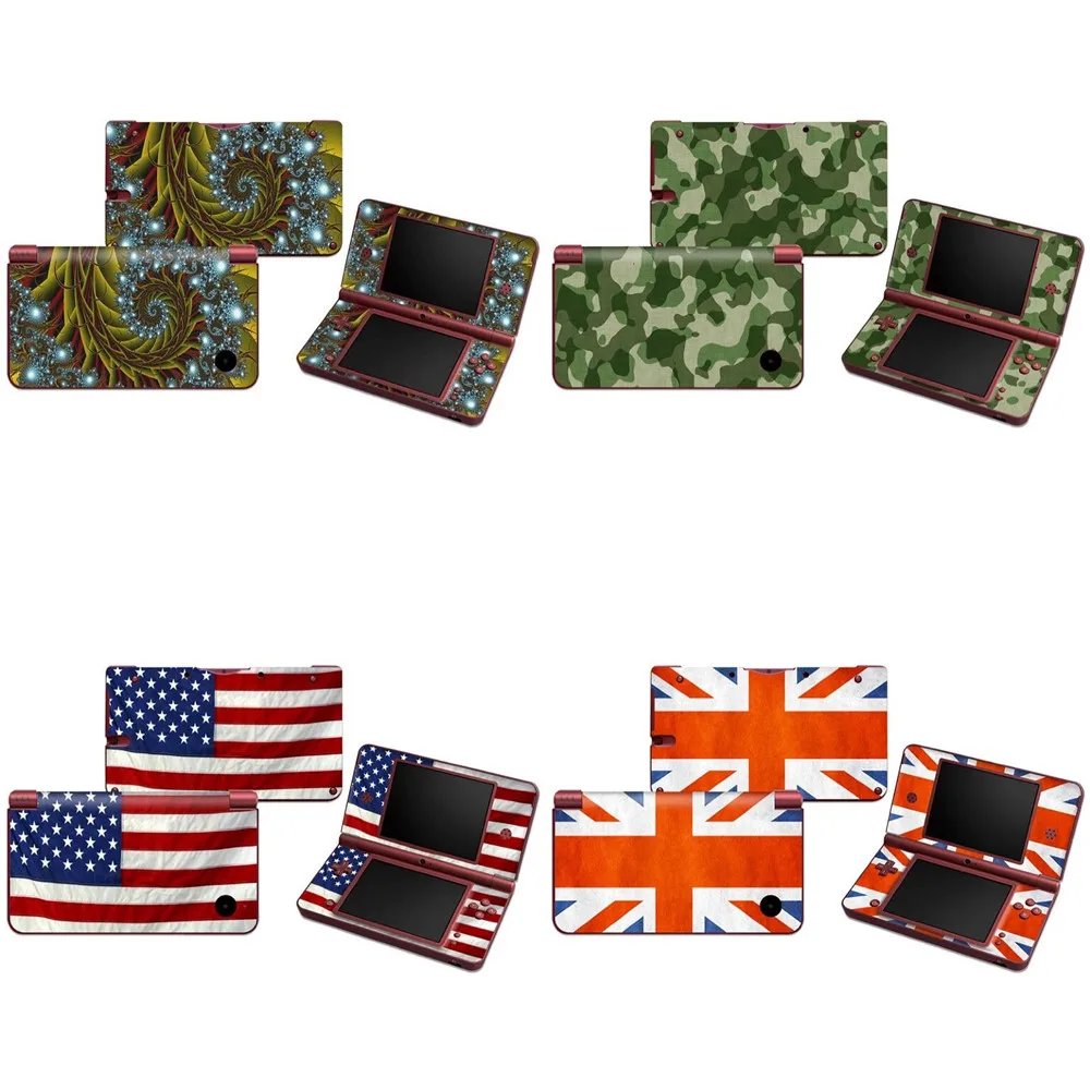 Mooie Ontwerp Vinyl Skin Sticker Protector Voor Nintendo Dsi Ll Xl
