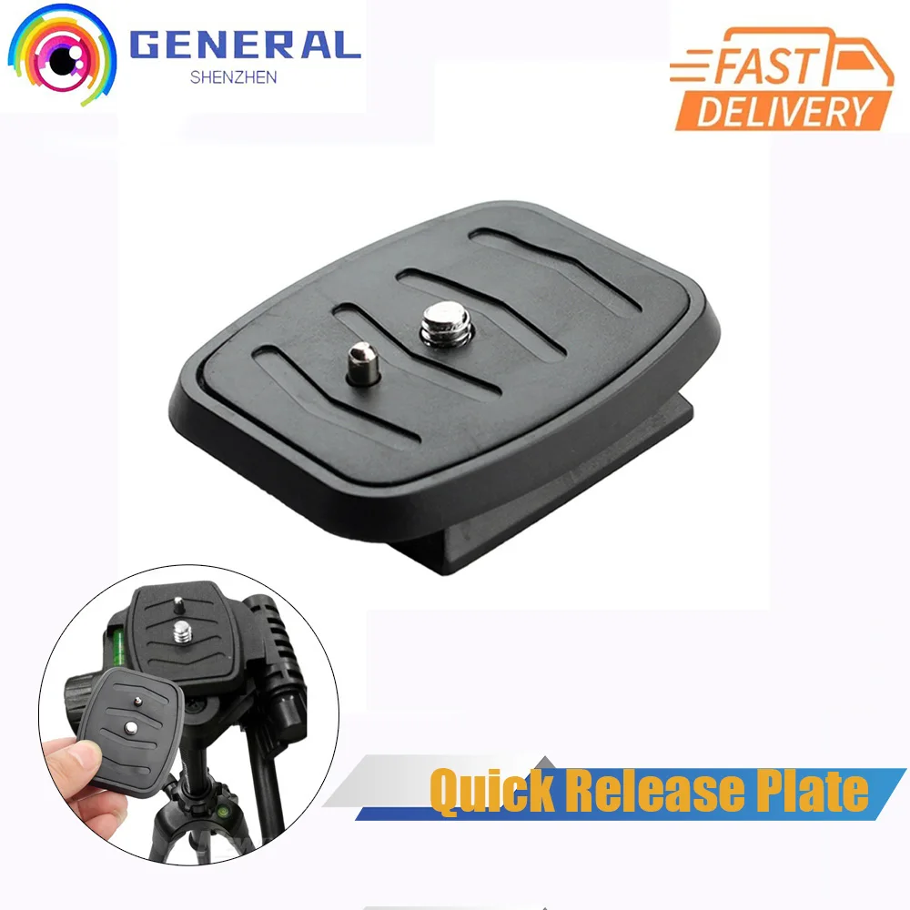 Piastra A Sgancio Rapido Adattatore Per Vite Testa Di Montaggio Monopiedi Per Treppiede Per Velbon Ex-638Cx-888Cx-460Cx-460Cx-470Cx-570Cx-690 Cx-444 D