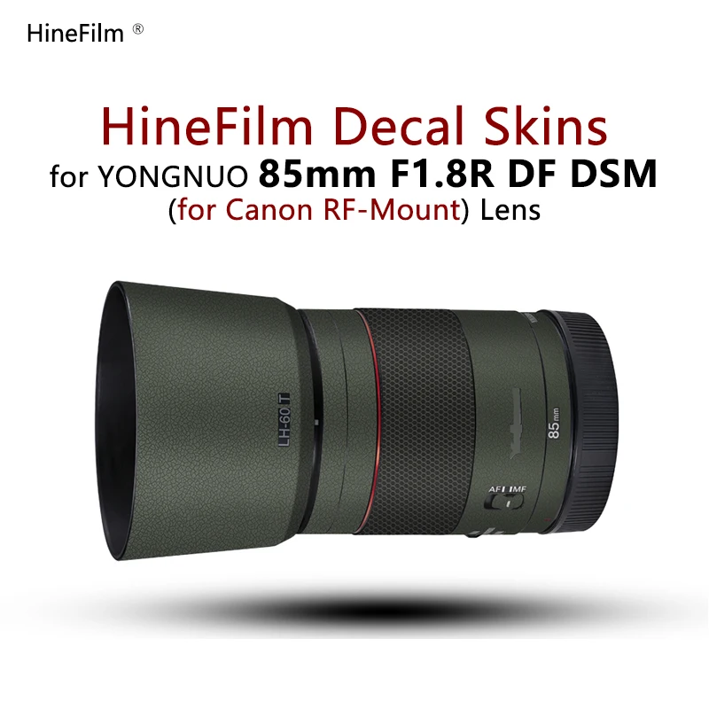Yongnuo 85 F1.8R Gen 1 Ef Mount Lens Cover Sticker Decal Skin Per Yongnuo 85Mm F1.8 R Df Dsm Protector Coat Wrap Sticker Film