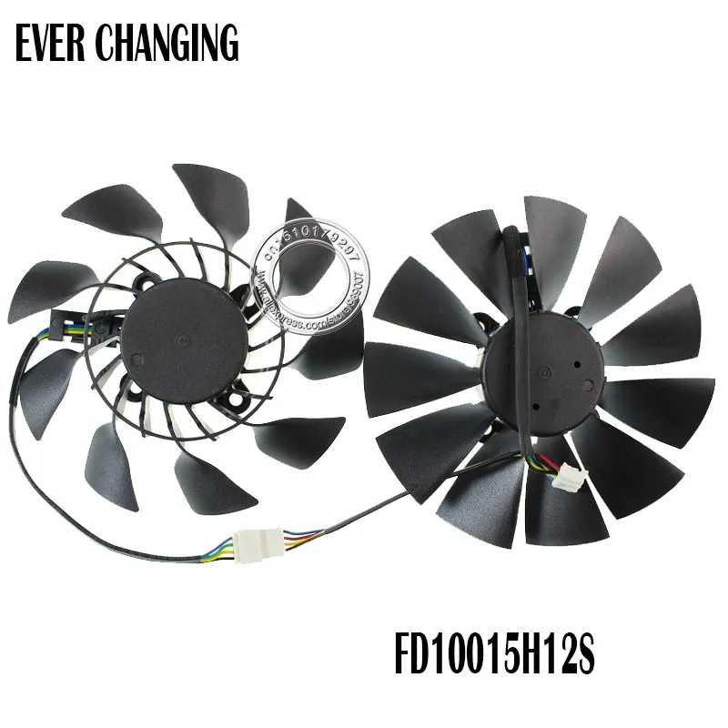 95 Millimetri Fd10015H12S 0.55A Ventola Di Raffreddamento Per Asus Gtx980 Gtx970 Gtx780Ti Gtx780 R9 390X R9 390 R9 290X R9 290/280X Scheda Grafica Ven