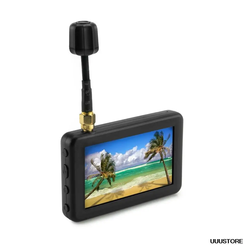 Dmkr Ls-5804 Monitor Lcd Fpv Mini Fpv Da 3 Pollici Con Batteria Integrata Dvr Per Occhiali Dji Fpv Rc Drone Giocattoli Fai Da Te