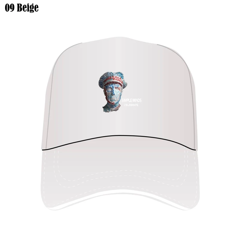 Simple Minds Legend Celebrate Album Mens Black Bill Hats Protezione Solare One Size New Trends Cap