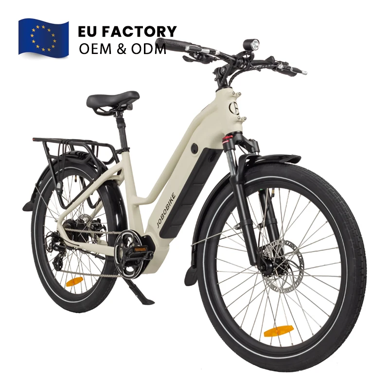 Vendita Calda All'Ingrosso In Lega Di Alluminio 26 Pollici A Due Ruote E-Bike Elettrica City Hybrid Bike