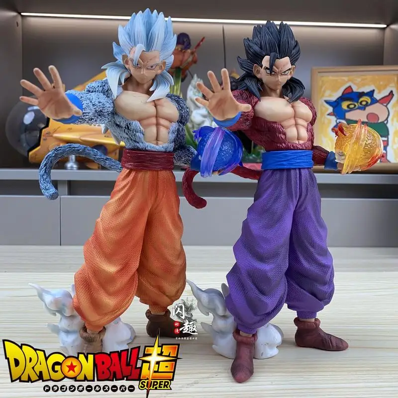 28Cm Dragon Ball Gt Figure Gohan Beast Action Figures Gohan Super Saiyan Figurine Pvc Statue Collection Model Toys Gift