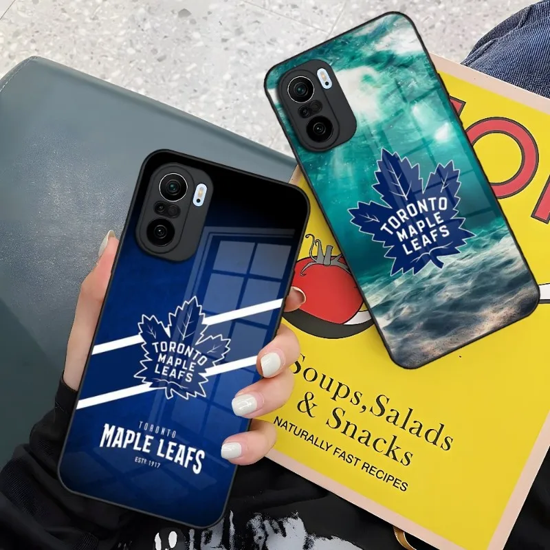 Custodia Per Telefono Hockey Su Ghiaccio Maple Leafs Per Xiaomi 12 13 X Redmi Note 11 10 S T Lite Pro Poco M4 X3 Glass