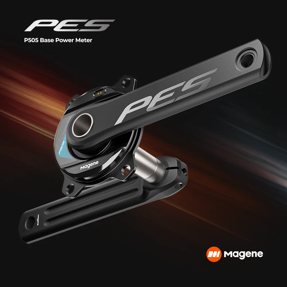 Magene Mtb Misuratore Di Potenza Per Bici Da Strada Guarnitura Corona Pes P505 Base 4 Bulloni 110Bcd 24Mm Cadence Pedale Balance Ant Mandrino In Accia