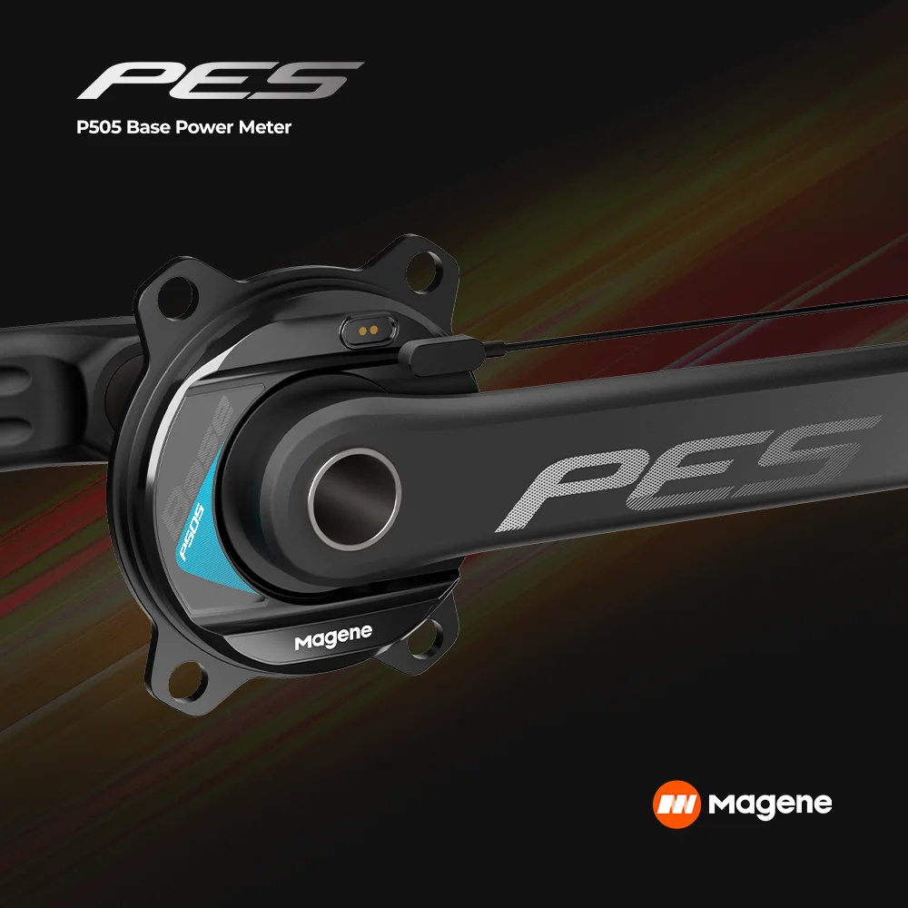 Misuratore Di Potenza Magene Pes P505 Base 4 Bulloni 110 Bcd 24Mm Per Shimano Sram Cadence Pedale Balance Ant Steel Mandrino Guarnitura Corona