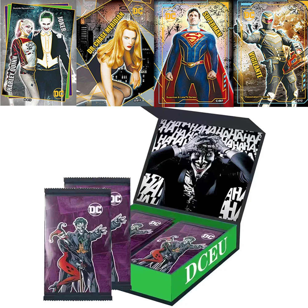 New Dc Justice League Card Batman Superman Wonder Woman Limited Edition Combination Character Double Sign Sss Card Boys Toy Gift