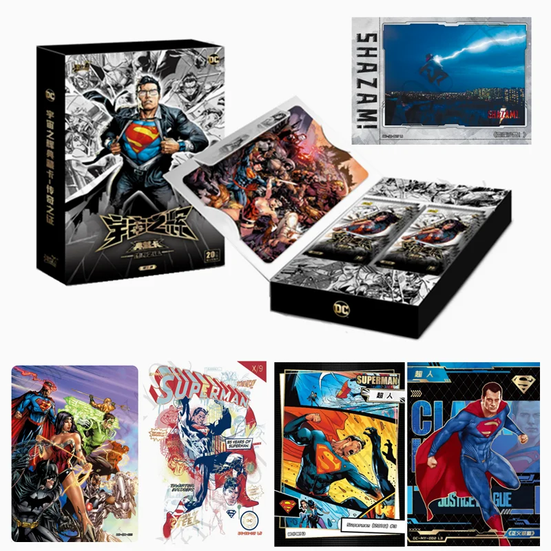 L'Ultimo Marvel Dc Justice Allianceuniverse Honorcollection Card Batman Superman Lightning Magic Girl Collection Card Toys