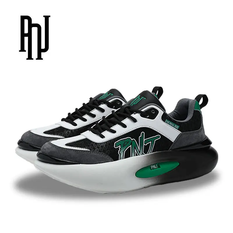 Pnj Scarpe Sportive Da Uomo 2022 Autunno Nuova Tendenza Scarpe Da Uomo Casual Scarpe Da Corsa Scarpe Traspiranti Antiscivolo