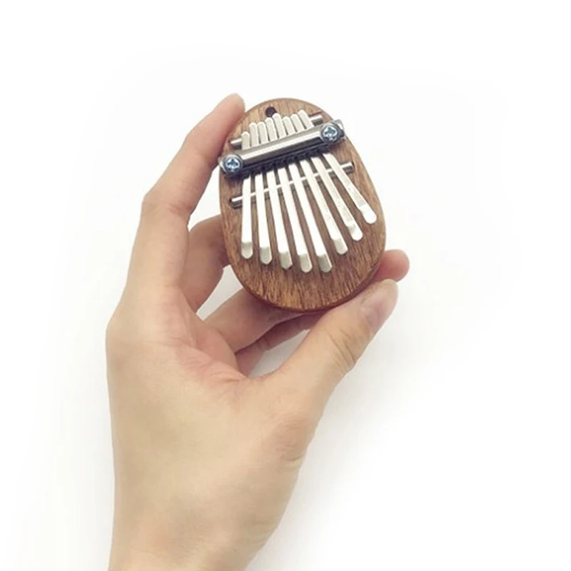 Mini Kalimba 8 Tasti Thumb Piano Great Sound Finger Keyboard Strumento Musicale