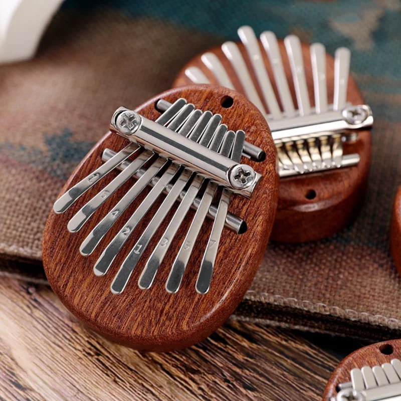 Mini Kalimba A 8 Tasti Pianoforte A Pollice Pianoforte A Pollice In Legno Regalo Per Bambini Tastiera Tascabile Portatile Pianoforte