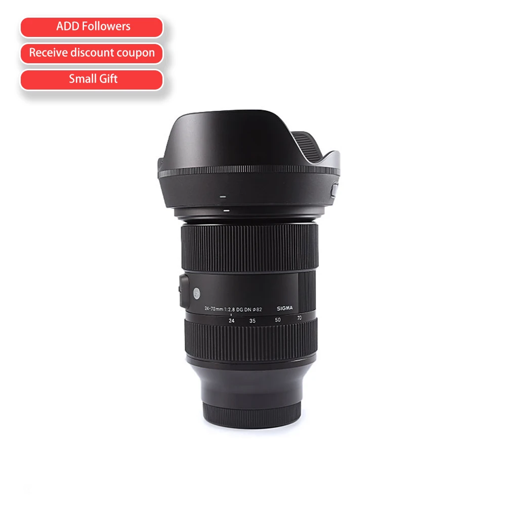 Sigma 24-70Mm F2.8 Dg Dn Art Lens Per Sony E-Mount Black