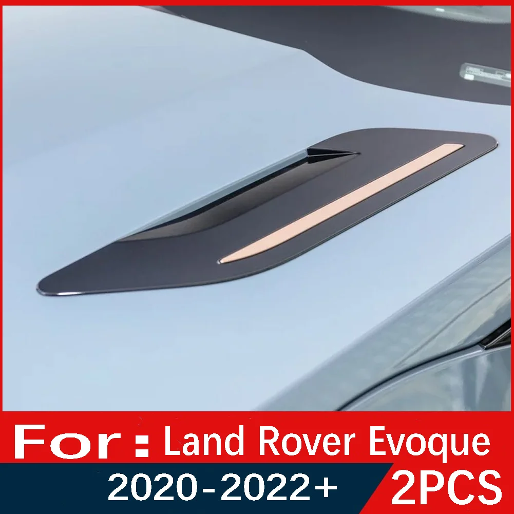 Snap Type Car Hood Presa D'Aria Uscita Ala Copertura Trim Per Land Rover Range Rover Evoque 2020 2021 2022 + Lr114465 Lr114468 Lr114464