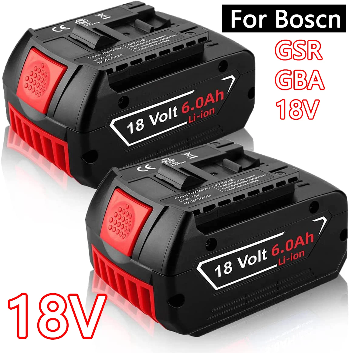 Per Bosch 18V Batteria Bat609 Bat610 Per Bosch 18V Professionale 18V Batteria Agli Ioni Di Litio Trapano Batteria Gba18V Gsr18V Bat618 Bat619