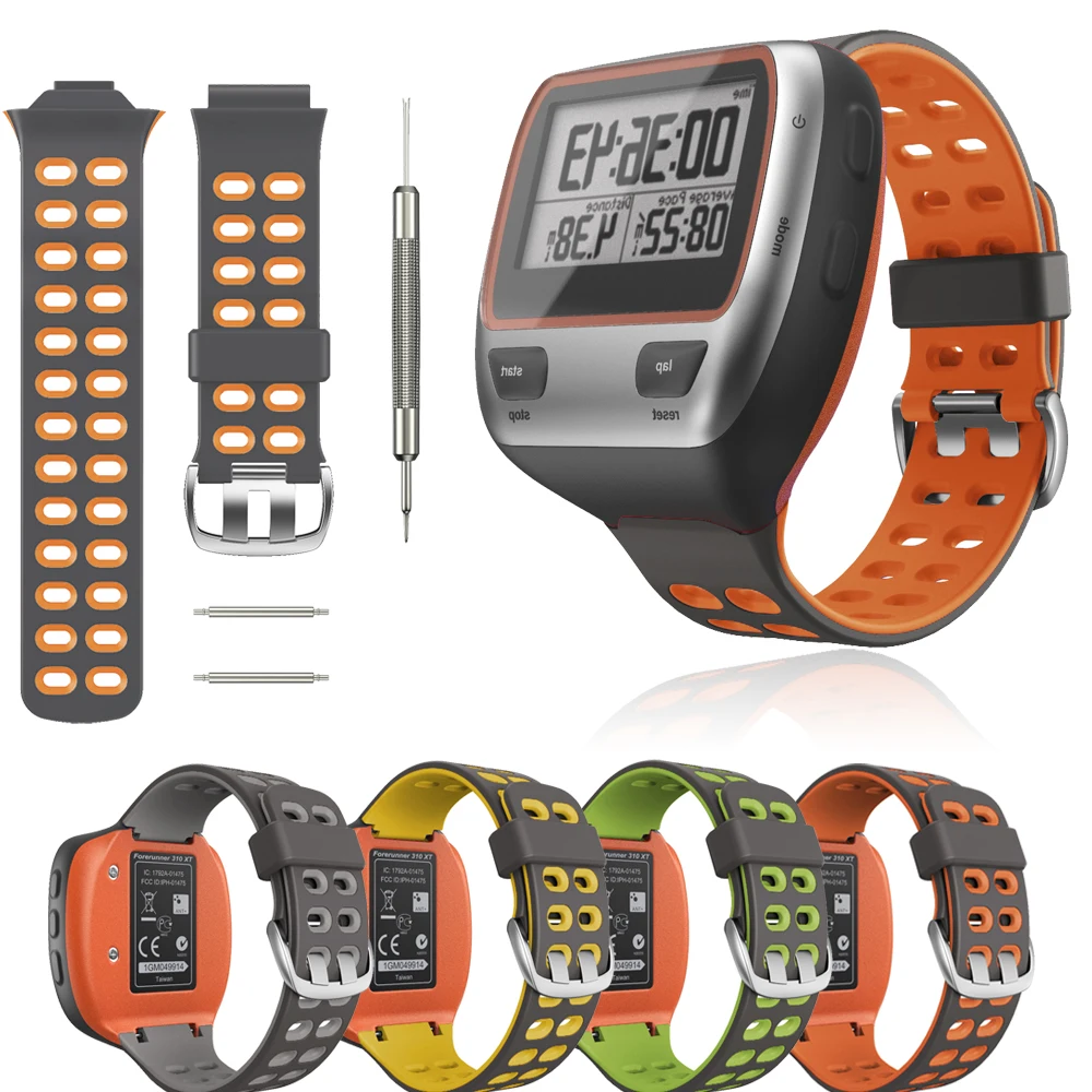 Cinturino Di Alta Qualità Per Garmin Forerunner 310Xt 310 Xt Silicone Sostituisci Smart Watch Moda Cinturino Accessori Cinturino