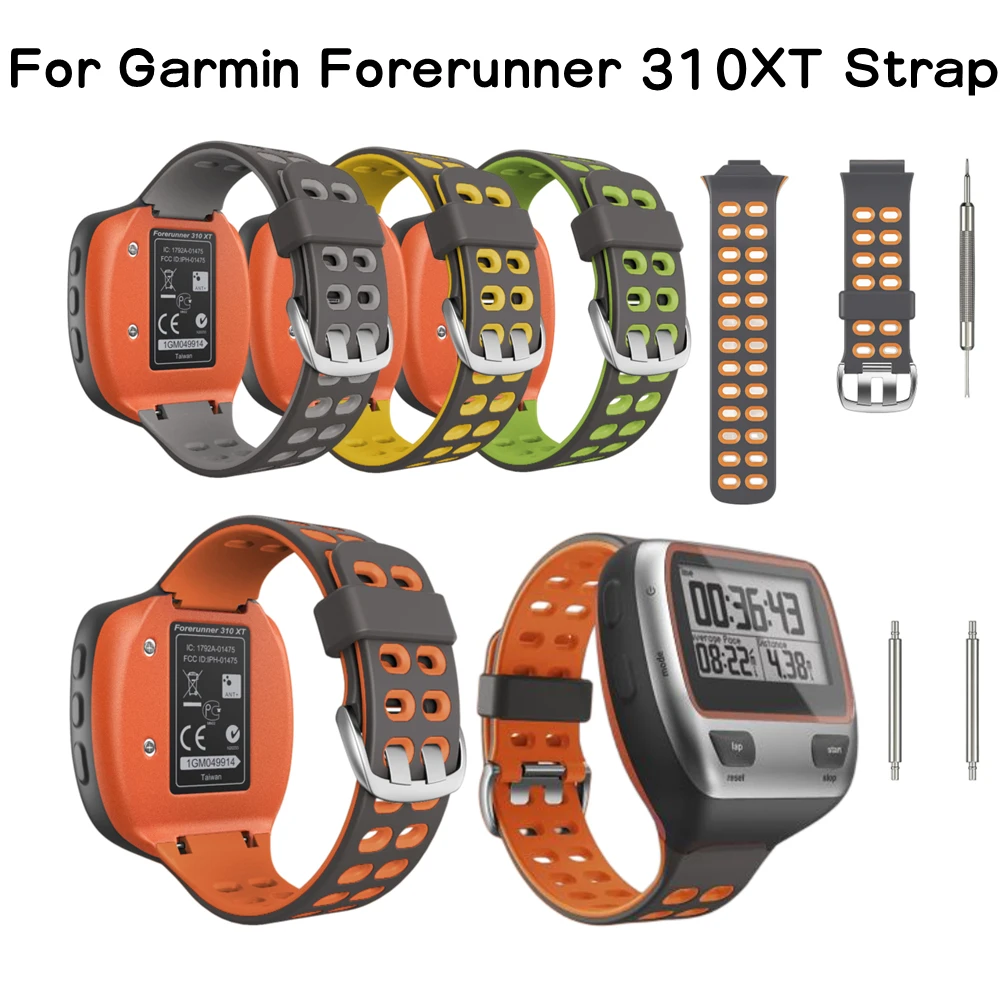 Cinturino In Silicone Sportivo Galaone Per Cinturino In Gomma Colorata Forerunner 310Xt Per Cinturino Di Ricambio Garmin 310Xt