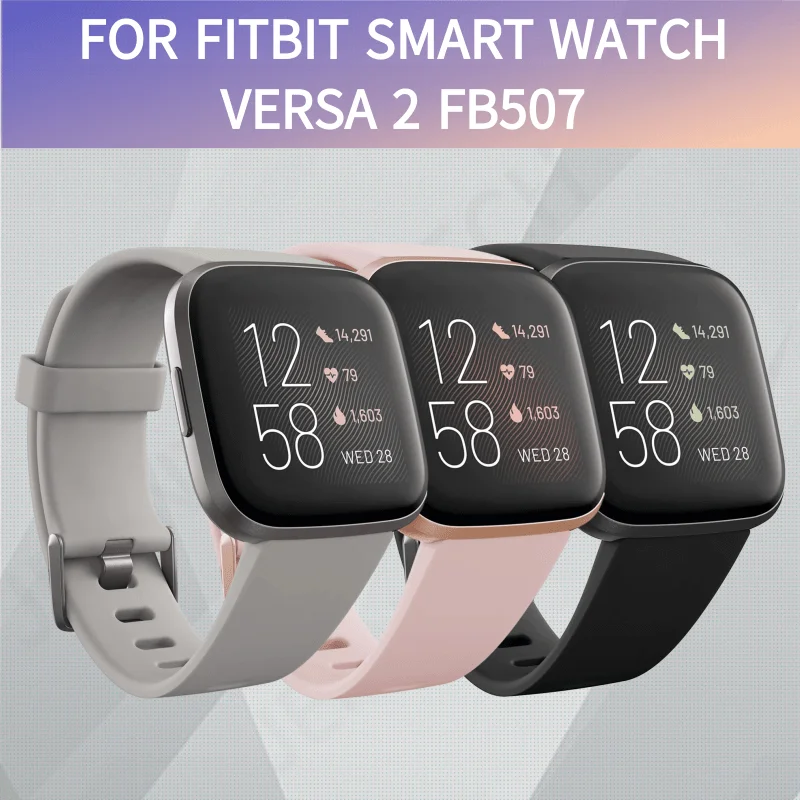 Originale Fitbit Versa 2 Smart Watch Sport Fitness Salute Della Frequenza Cardiaca Per Ios Android