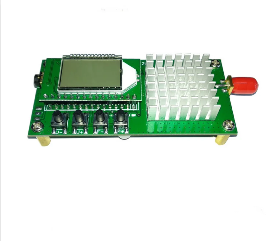 Nuovo Trasmettitore Fm 76-108Mhz 0-2W 2000M Modulo Trasmettitore Scheda Trasmettitore Fm Lcd Radio Rurale