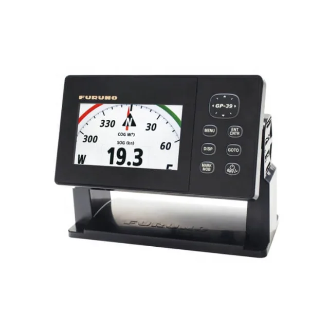 Navigatore Furuno Gp-39 Gps/Waas Con Sistema Di Navigazione Satellitare Gps Radar Marino Lcd A Colori Da 4.2"