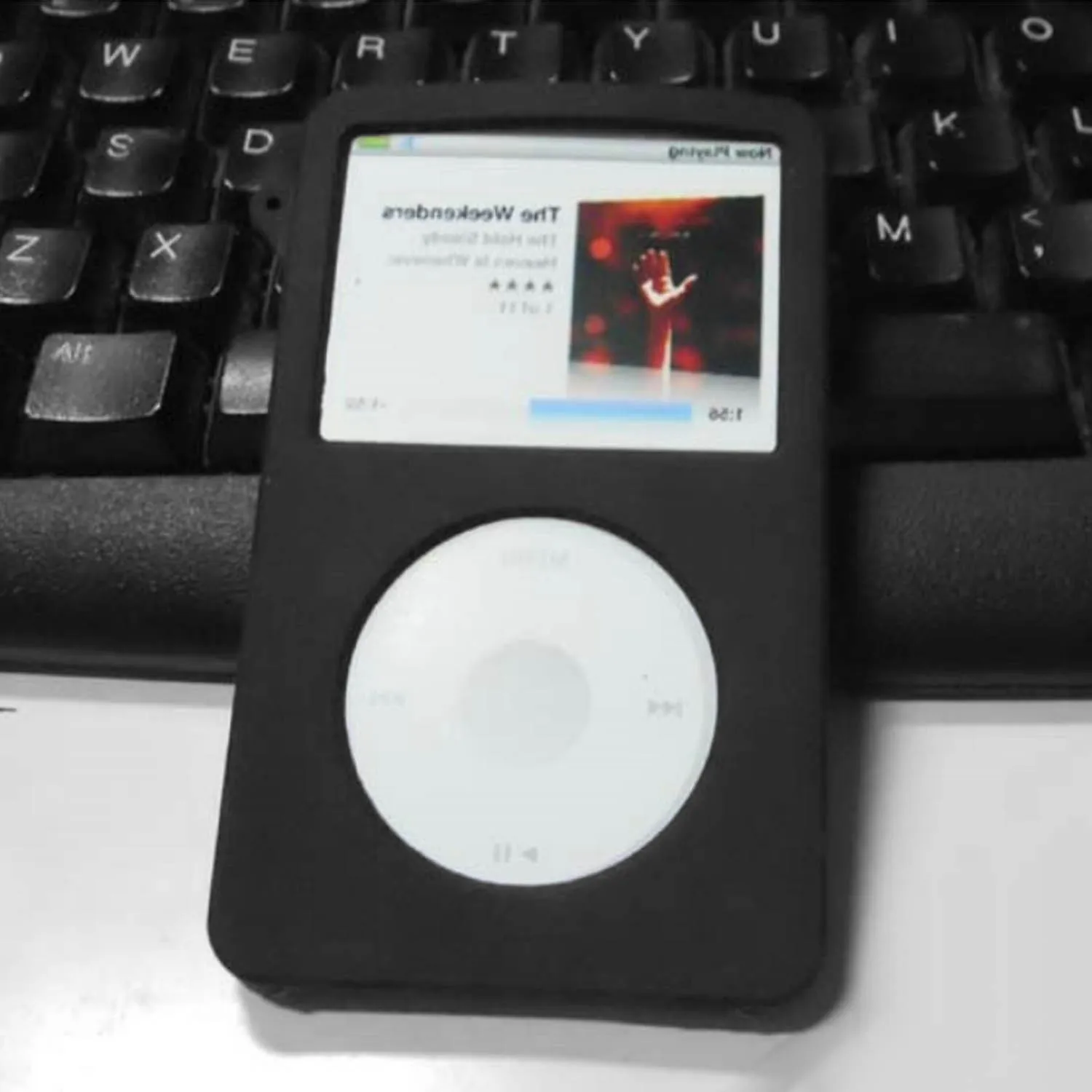 Besegad Portatile Del Silicone Della Copertura Della Pelle Della Cassa Del Manicotto Di Protezione Protector Per Apple Ipod Classic 80Gb 120Gb 160Gb