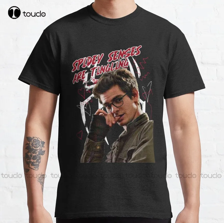 No Way Home Andrew G Andrew-Garfield Classic T-Shirt Boy Shirts Custom Aldult Teen Unisex Digital Printing Tee Shirt Xs-5Xl Nuovo