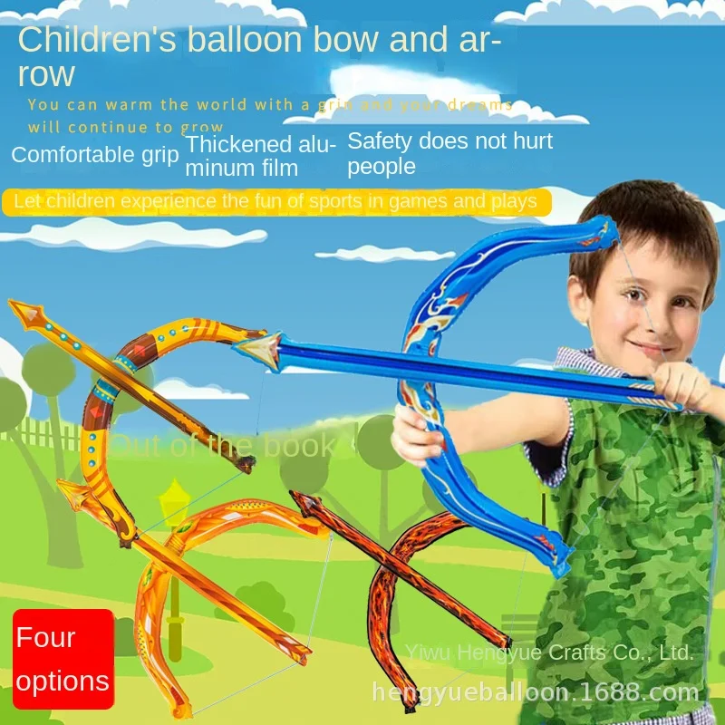 Net Red New Bow And Arrow Balloon Palloncini Per Decorazioni Regalo Sportive Per Bambini Mercato Notturno Park Stall Push Palloncino In Pellicola Di A