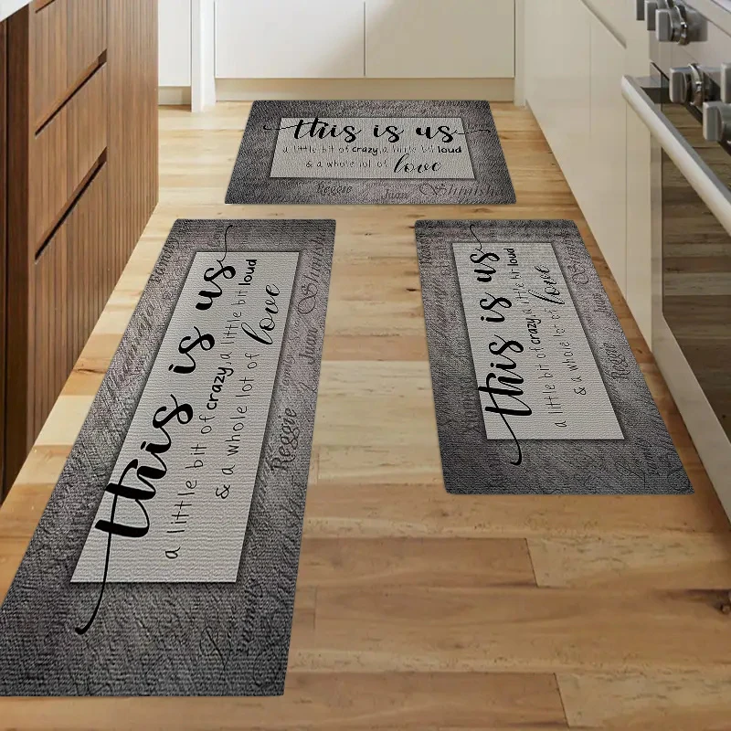 Minimalistische Stijl Woondecoratie Tapijt Letterdruk Vloermat Woonkamer Veranda Entree Gang Badkamer Balkon Antiscivolo Deurmat