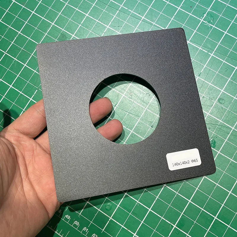 Pannello Per Lenti In Metallo 140Mm Compur Prontor Copal #00 #0 #1 #2 #3 F/ Sinar Cavaliere