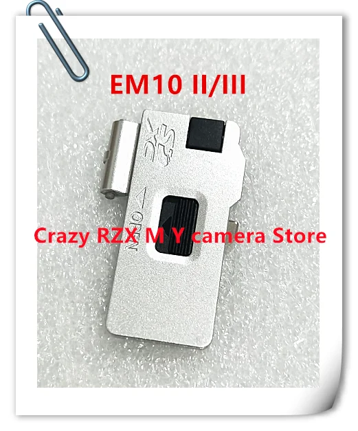 Nuove Parti Di Riparazione Coperchio Batteria Coperchio Porta Nero Per Olympus Om-D E-M10 Mark Ii Mark Iii